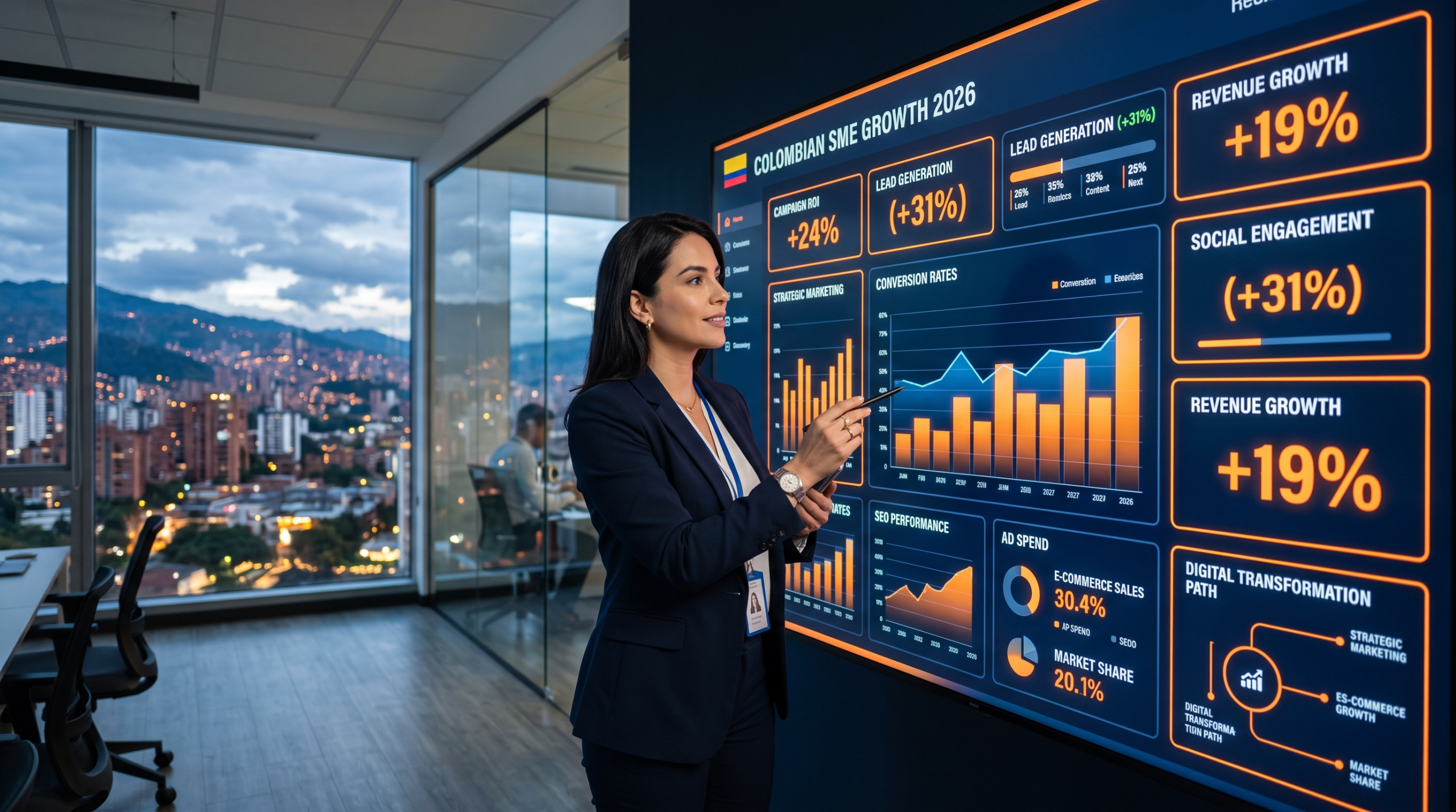 Marketing Digital en Colombia 2026: Por Qué Tu Empresa Mediana No Puede Seguir Esperando